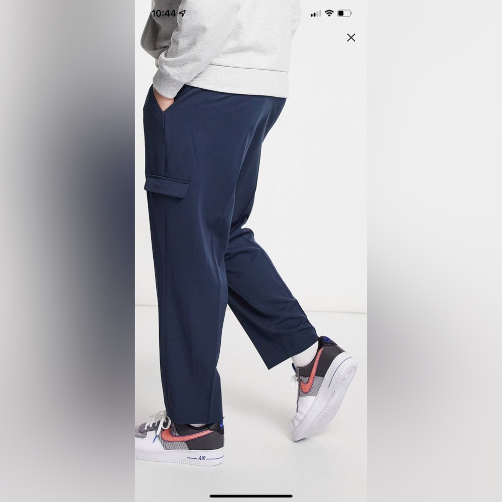 Asos design cargo oversize tapered pants still in package